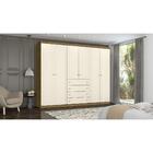 Guarda-roupa De Casal Americano 06 Portas 04 Gavetas Henn - R