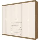 Guarda-roupa De Casal Americano 06 Portas 04 Gavetas Henn - R