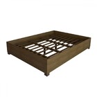 Guarda-roupa De Casal Carol 3 Portas 4 Gavetas Com Cama Freij