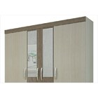 Guarda Roupa De Casal Londres 04 Portas E Espelho Avelã Rf Co