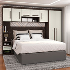 Guarda Roupa De Casal Modulado 4 Peças Star J00025 Cor Amêndo