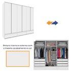 Guarda-roupa De Casal Stillus 6 Pt 9 Gv Neve