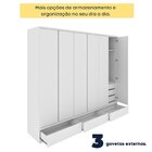 Guarda-roupa De Casal Stillus 6 Pt 9 Gv Neve