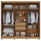 Guarda-roupa De Solteiro 100% Mdf 6 Portas 2 Gavetas Benfica