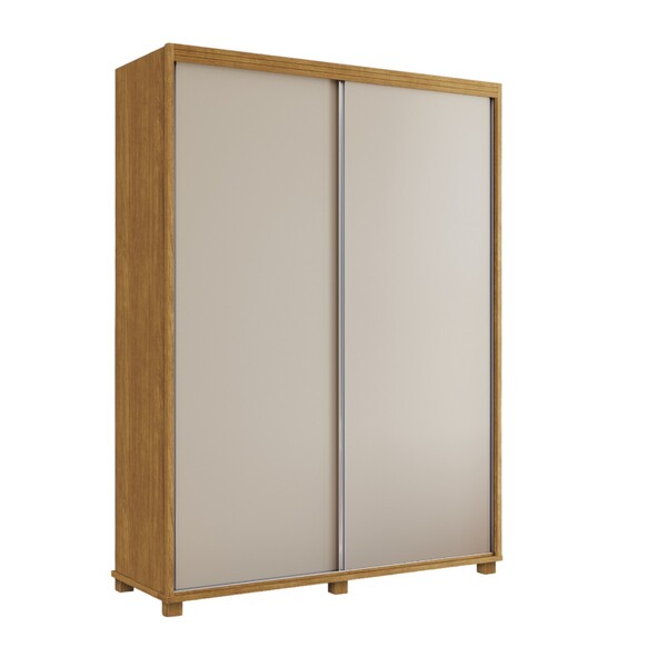 Guarda Roupa De Solteiro 2 Portas Correr Mdf Moderno Lisboa