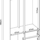 Guarda Roupa De Solteiro 4 Portas 2 Gavetas Lotus Amendola To