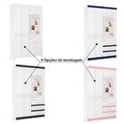 Guarda Roupa De Solteiro 6 Portas 3 Gavetas Fusion Flex - Bra