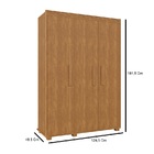 Guarda Roupa De Solteiro Belize Mdf 3 Portas Camas Fênix Cina