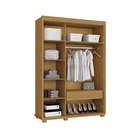 Guarda Roupa De Solteiro Belize Mdf 3 Portas Camas Fênix Cina