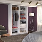 Guarda Roupa De Solteiro Grand Marzano 2 Portas 2 Gavetas Bra