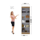 Guarda-roupa De Solteiro Mdf, 2 Portas, Maxel Paris