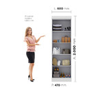 Guarda-roupa De Solteiro Mdf, 2 Portas, Maxel Paris