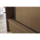 Guarda-roupa Democrata 03 Pts De Correr (flex) Com Espelho Ja