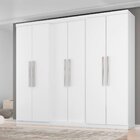 Guarda Roupa Diamante 6 Portas E 4 Gavetas Araplac 6000-50