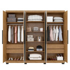 Guarda Roupa Diamante 6 Portas E 4 Gavetas Araplac 6000-50