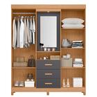 Guarda Roupa Diamante Freijo Titanium