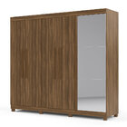 Guarda Roupa Diamante Nogueira - Gelius