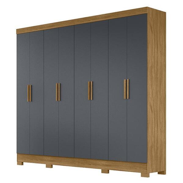 Guarda Roupa Diplomata 8 Portas E 4 Gavetas - Pr Móveis