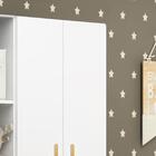 Guarda Roupa Ditália 3 Portas 3 Gavetas Bb-322 Branco