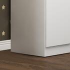 Guarda Roupa Ditália 3 Portas 3 Gavetas Bb-322 Branco