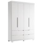 Guarda Roupa Doble Quarto Com 4 Portas E 4 Gavetas