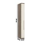 Guarda Roupa Doce Vida 1 Porta 25 Cm Castanho Off White