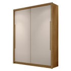 Guarda Roupa Dubai 2 Portas De Correr Nature Fendi Vila Rica