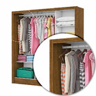 Guarda-roupa Dubai 3 Portas De Correr E 3 Gavetas Carioca Móv