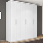 Guarda Roupa Dubai Casal Seis Portas Branco