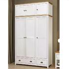 Guarda Roupa E Cabeceira Queen Madeira Maciça 9104x9107x9116