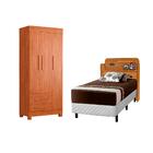 Guarda Roupa E Cabeceira Vancouver Nature