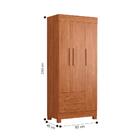 Guarda Roupa E Cabeceira Vancouver Nature