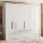 Guarda Roupa E Cômoda Barcelona Branco