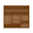 Guarda Roupa E Cômoda Finlãndia Amêndola Off White Touch