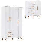 Guarda Roupa E Comoda Noha Plla