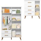 Guarda Roupa E Comoda Noha Plla