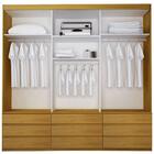 Guarda-roupa Eco 07 Esp 100% Mdf 3 Portas 9 Gav Bom Pastor