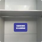 Guarda-roupa Eco 08 100% Mdf 2 Portas 6 Gavetas Bom Pastor