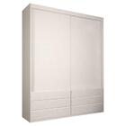 Guarda-roupa Eco 08 100% Mdf 2 Portas 6 Gavetas Bom Pastor