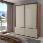 Guarda-roupa Eco 08 100% Mdf 2 Portas 6 Gavetas Bom Pastor