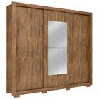 Guarda-roupa Eficiente Montagem Flex Mdp, Espelho Novo Mundo