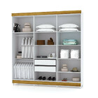 Guarda Roupa Elegance 6 Portas Com 8 Pés Vila Rica