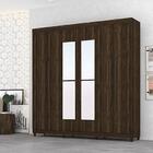 Guarda Roupa Elegance 6 Portas Com Pes E Espelho Belmont - Vi