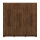 Guarda Roupa Elegance 6 Portas Imbuia/rústico - Vila Rica Móv