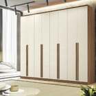 Guarda-roupa Ellen 8 Portas E 6 Gavetas Jatobá/areia