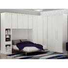 Guarda-roupa Em Mdf Com 11 Portas E 7 Gavetas Branco