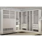 Guarda-roupa Em Mdf Com 12 Portas E 7 Gavetas Branco
