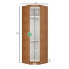 Guarda-roupa Em Mdf Com 9 Portas E 6 Gavetas Cumaru/fendi