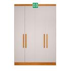 Guarda-roupa Em Mdf Com 9 Portas E 6 Gavetas Cumaru/fendi