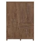 Guarda-roupa Em Mdp, 6 Portas, 2 Gavetas - Novo Mundo